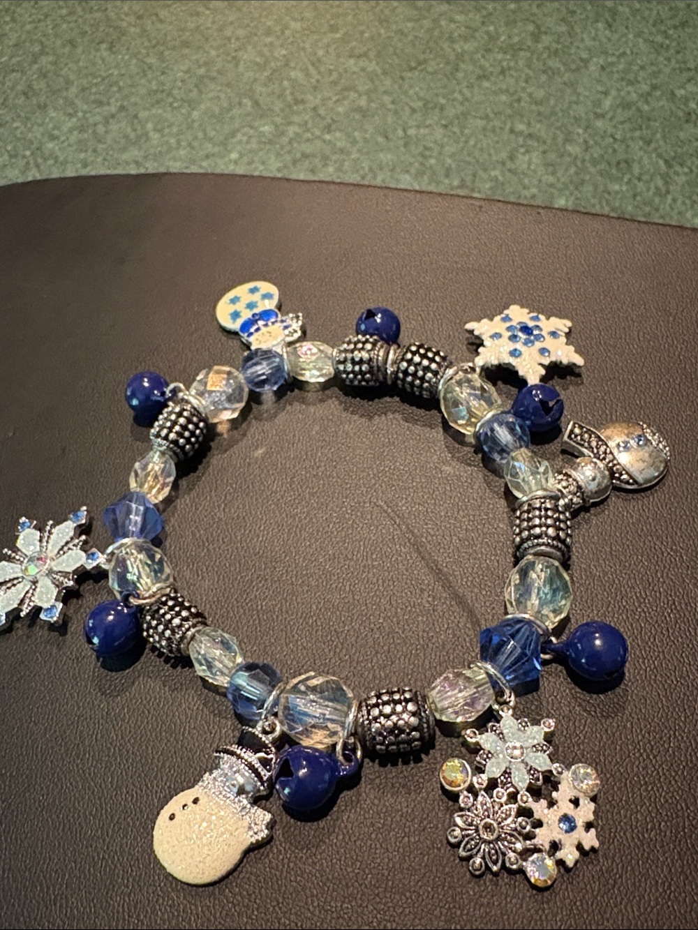Kenneth Cole winter theme charm bracelet